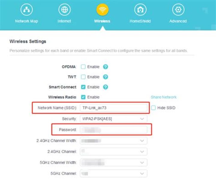 What are the best wireless security settings for my router