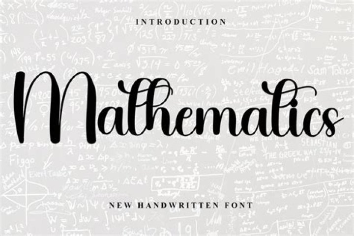 What are the few good fonts for writing a mathematics (maths) book?