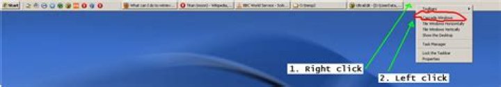 What can I do to retrieve windows that have gone off screen?