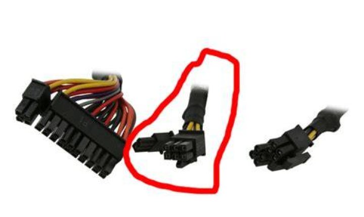 What does a 1 x 6-Pin, 1 x 6+2-Pin look like?