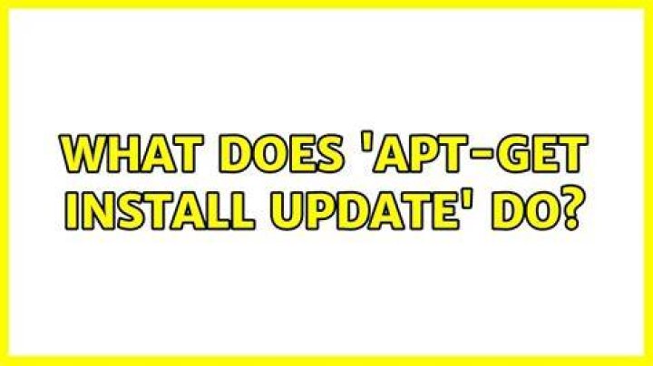 What does apt-get install do under the hood?