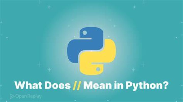 What does & mean in python [duplicate]