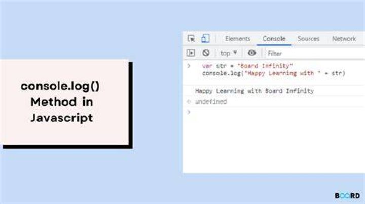 What is console.log?