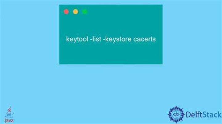 What is difference between cacerts and keystore?