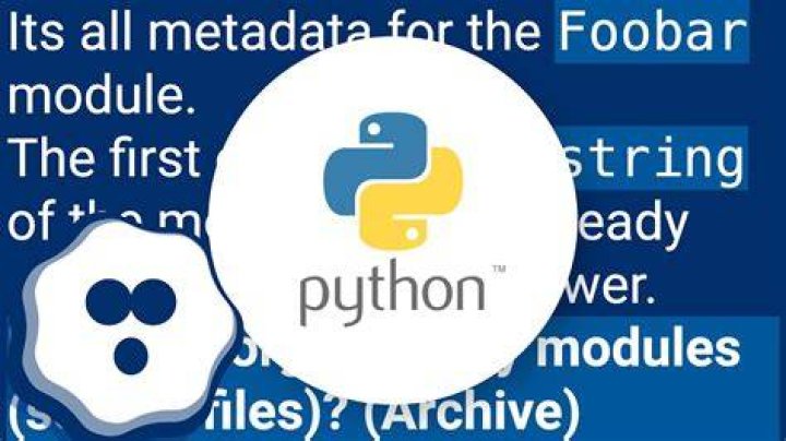 What is the common header format of Python files?