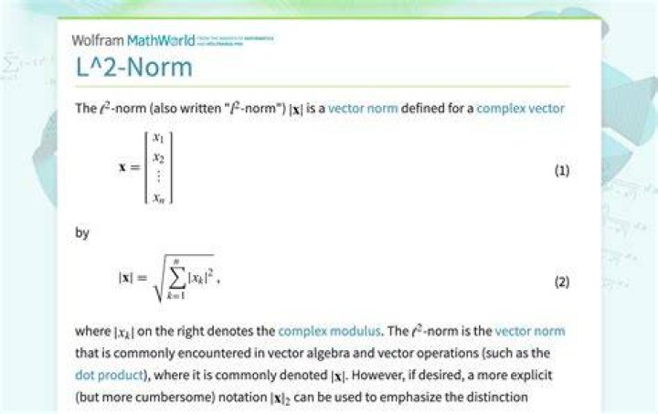 What is the difference between $L^2$ norm and $\ell^2$ norm?