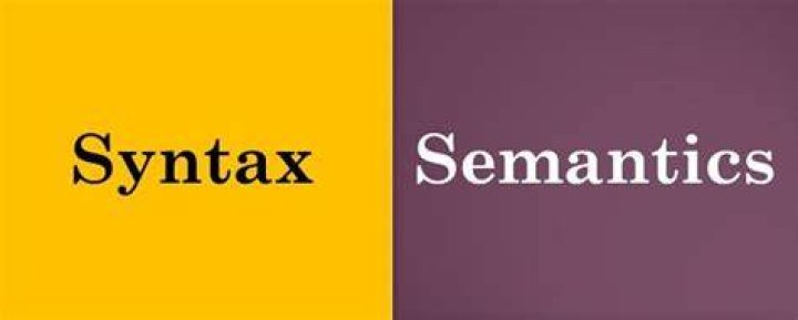 What is the difference between syntax and semantics in programming languages?