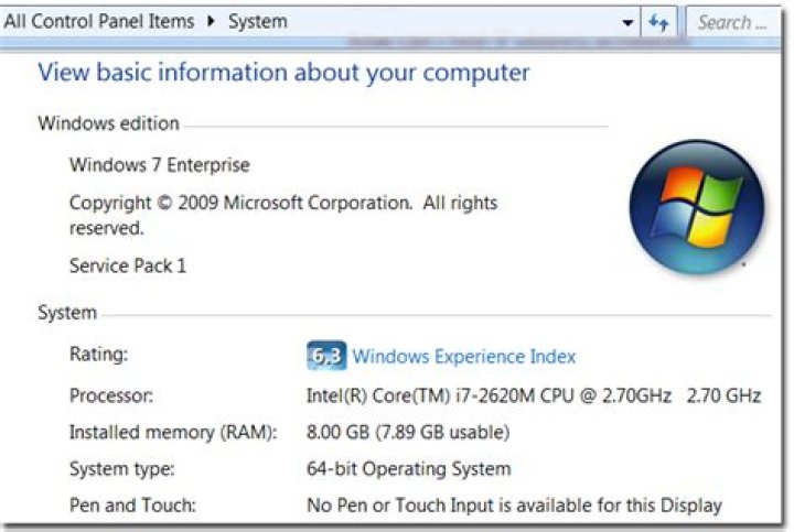 What is the equivalent of Windows System Properties or Device Manager?