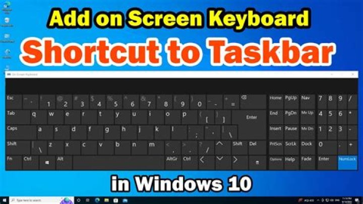 What is the location of the Taskbar shortcuts for Windows 10?