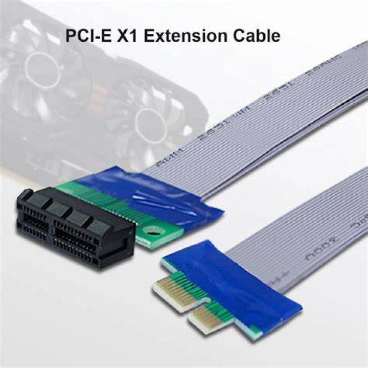 What is the maximum length of a PCI-Express Flexible Extension Cable?