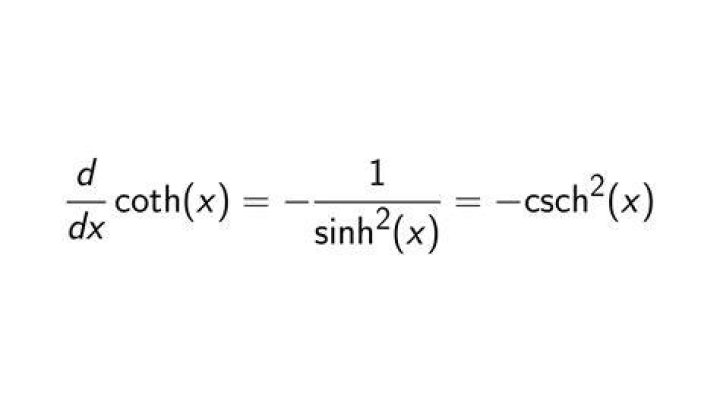 What is the $n$th derivative of $\coth(x)$?