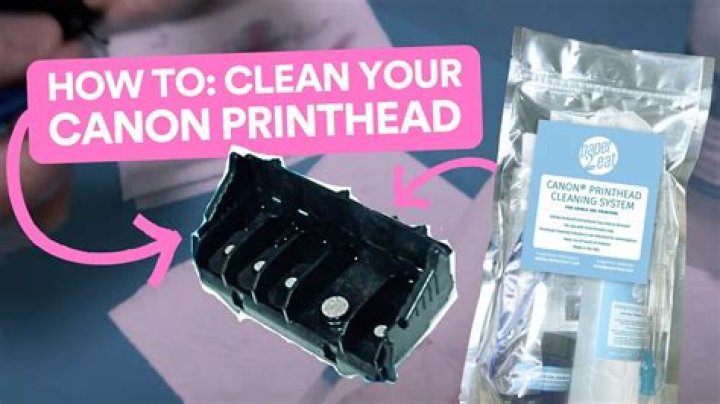 What solvent can I use to clean a Canon (LP2000 detachable) print head?
