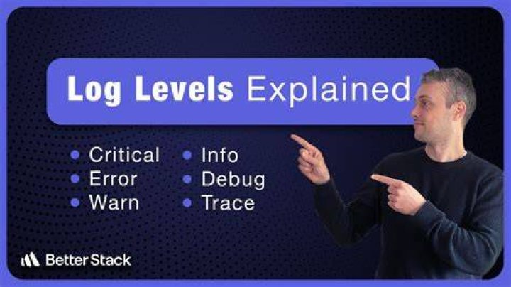 When to use the different log levels