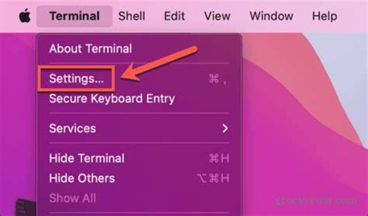 Where are shell/terminal settings stored? [duplicate]