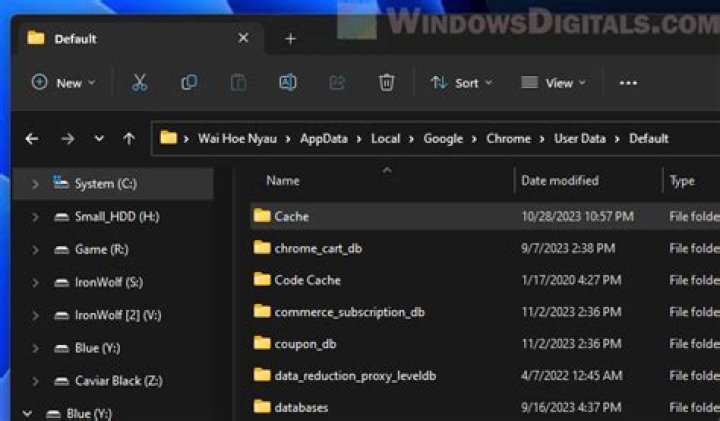 Where does Chrome store video clips watched but then erased when turned off? [duplicate]