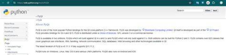 Where is the PyQt5 documentation for classes, methods and modules?