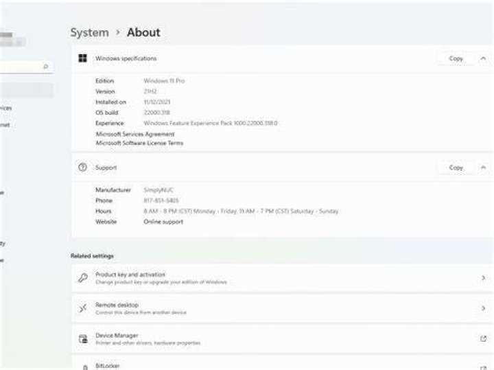 Where to find Vista's service pack level?