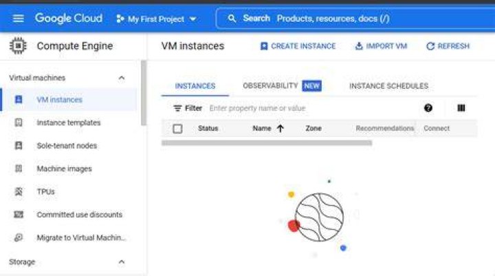 Which hypervisor is Google Compute Engine (GCE) using for its VM instances?