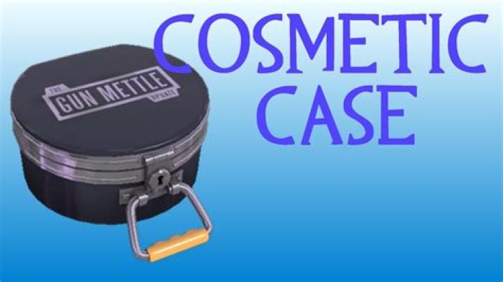 Which items from the Gun Mettle Cosmetic Case can be Unusual?