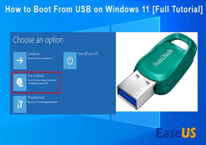While booting from USB, after clicking 