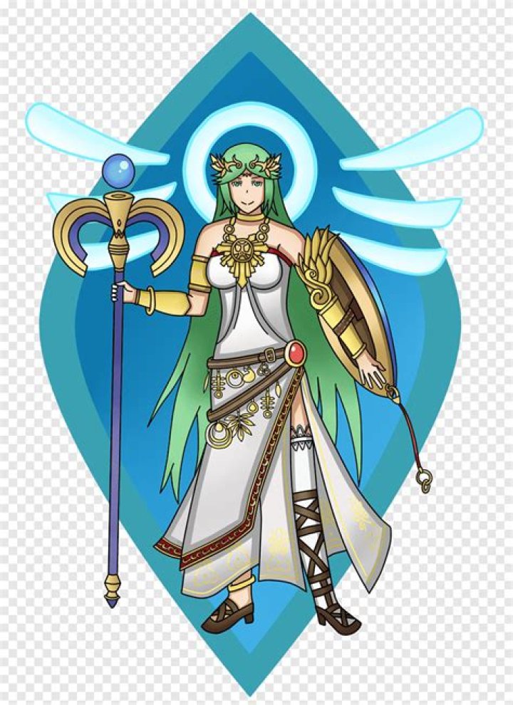 Who is the character with Palutena?