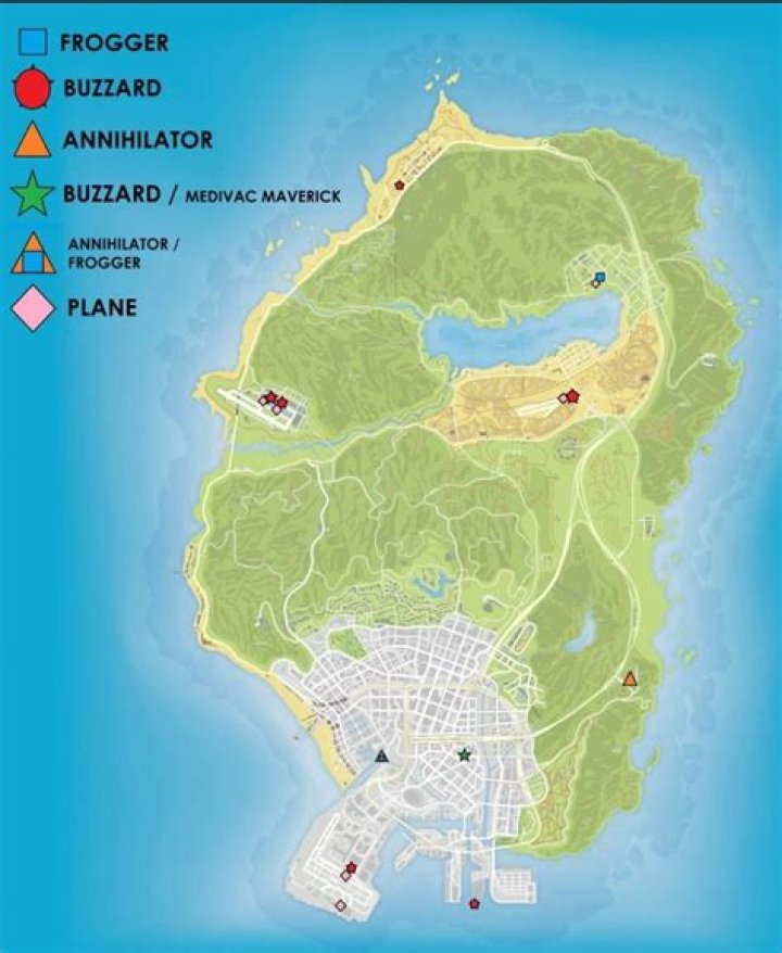 Why are there never any helicopters spawning in GTA V? Do I need to unlock them?
