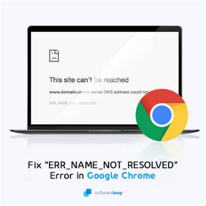 Why can't Chrome load a web page? ERR_NAME_NOT_RESOLVED
