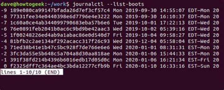 Why does `journalctl --list-boots` only show the current boot? [duplicate]
