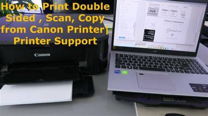 Why does my Canon printer cut off margin on one side of double sided pages?