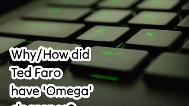 Why/How did Ted Faro have 'Omega' clearance?