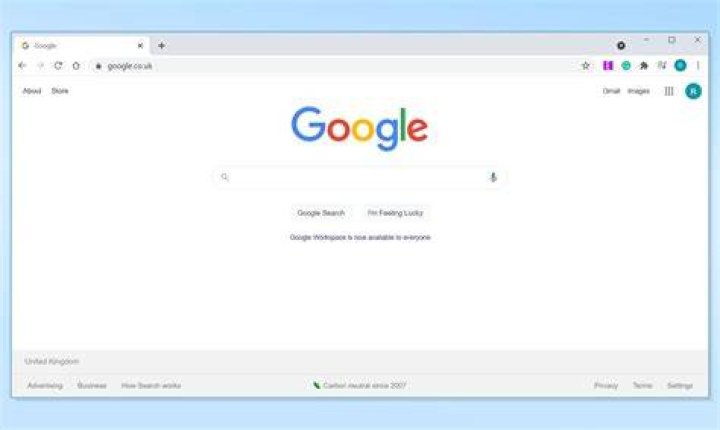 Why is Chrome sending me to the Google homepage when I try to search?