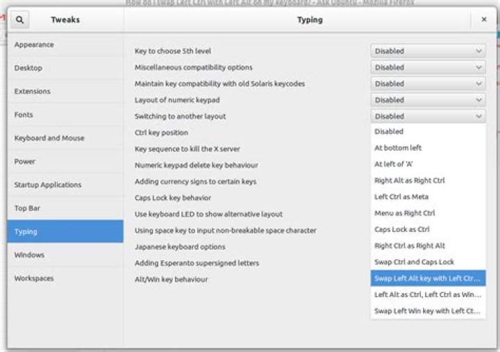Why is gnome-control-center trying to access a gsettings key that doesn't exist?