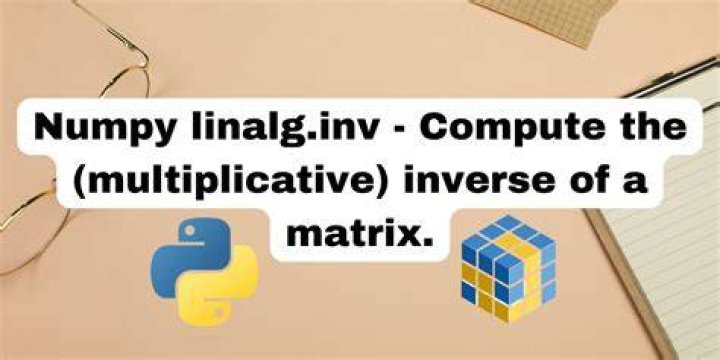 Why is numpy.linalg.pinv() preferred over numpy.linalg.inv() for creating inverse of a matrix in linear regression