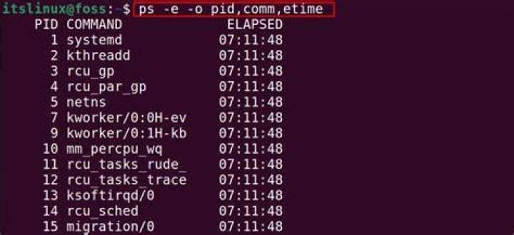 Why is the TIME 00:00:00 for bash process in ps command