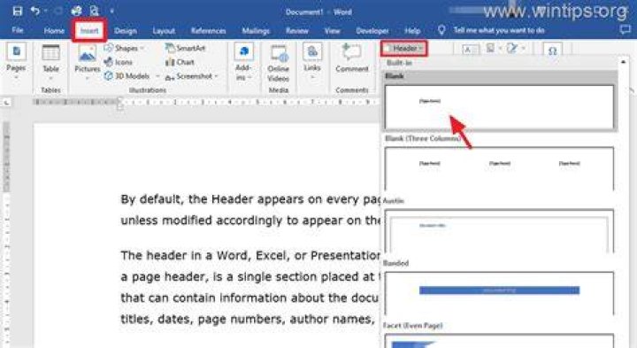 Why there is a First Page Header -Section 4- after specif page in MS-Word