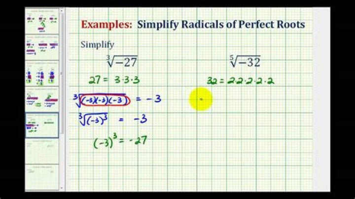 Why we can't have radicals with negative index?
