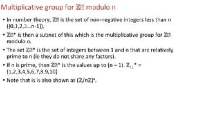 Why (Zn,*), integers modulo n under multiplication, is a group if and only if n is prime?