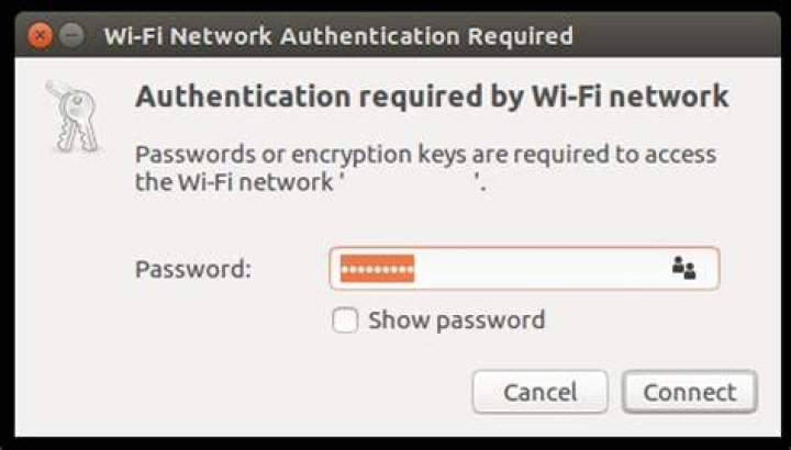 Wifi Connection popup after executing terminal command
