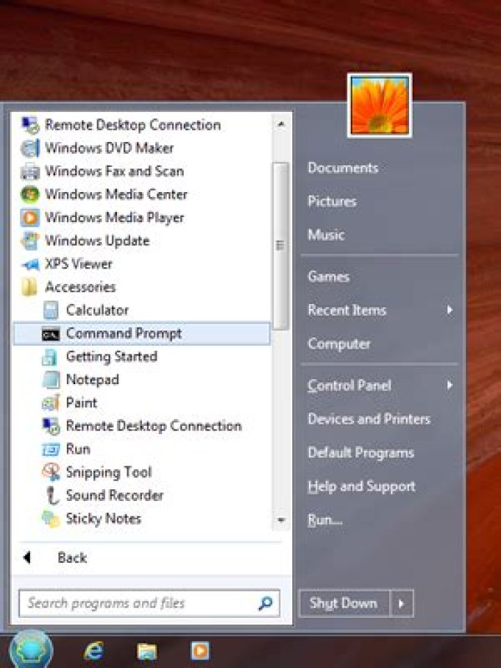Win7 Classic Shell Example