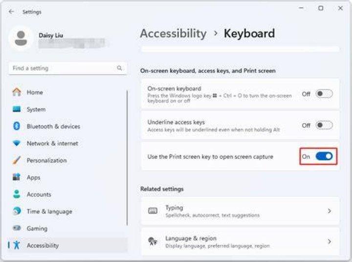 Windows 10 won't let me use prntscrn hotkey to use lightshot