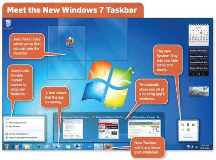 Windows 7 Taskbar