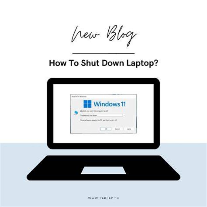 Windows 8 laptop won't shut down