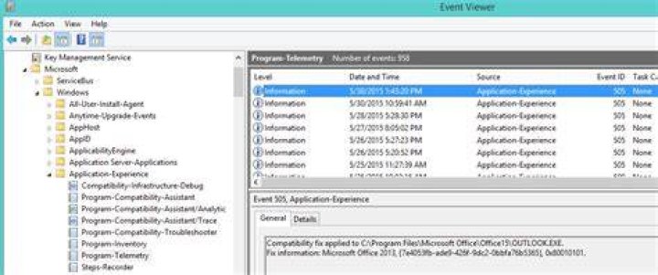 Windows Application Experience service - could it be the cause of a crash?