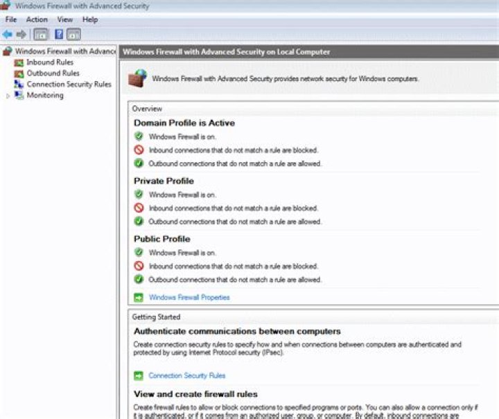 Windows Firewall is blocking Windows Update