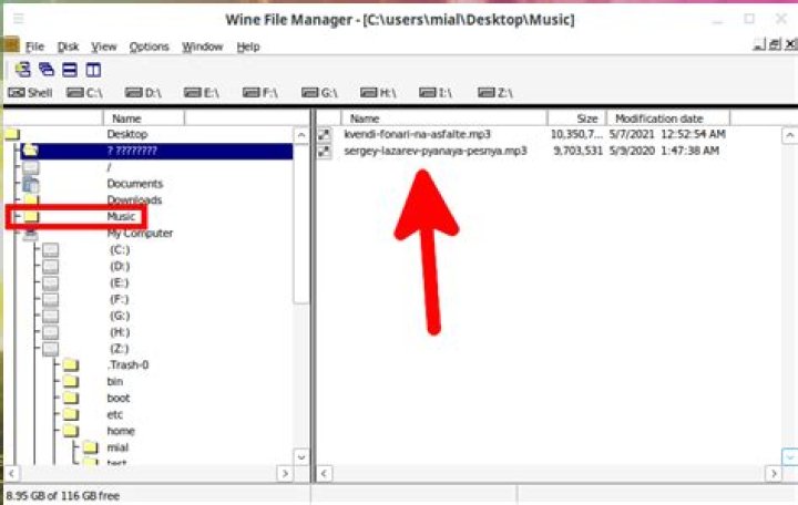 wine file manager