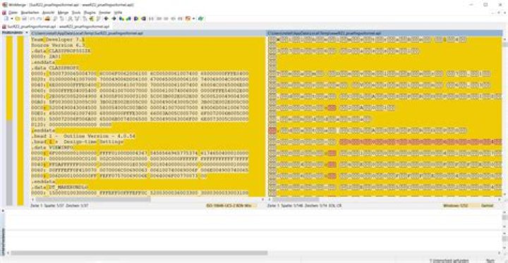 WinMerge & Encoding