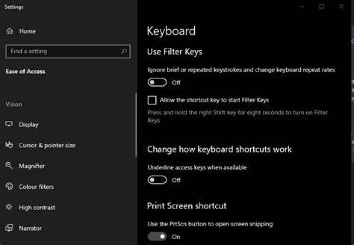 With the Logitech K780 keyboard and Windows 10, how to capture and print the current window not the entire screen