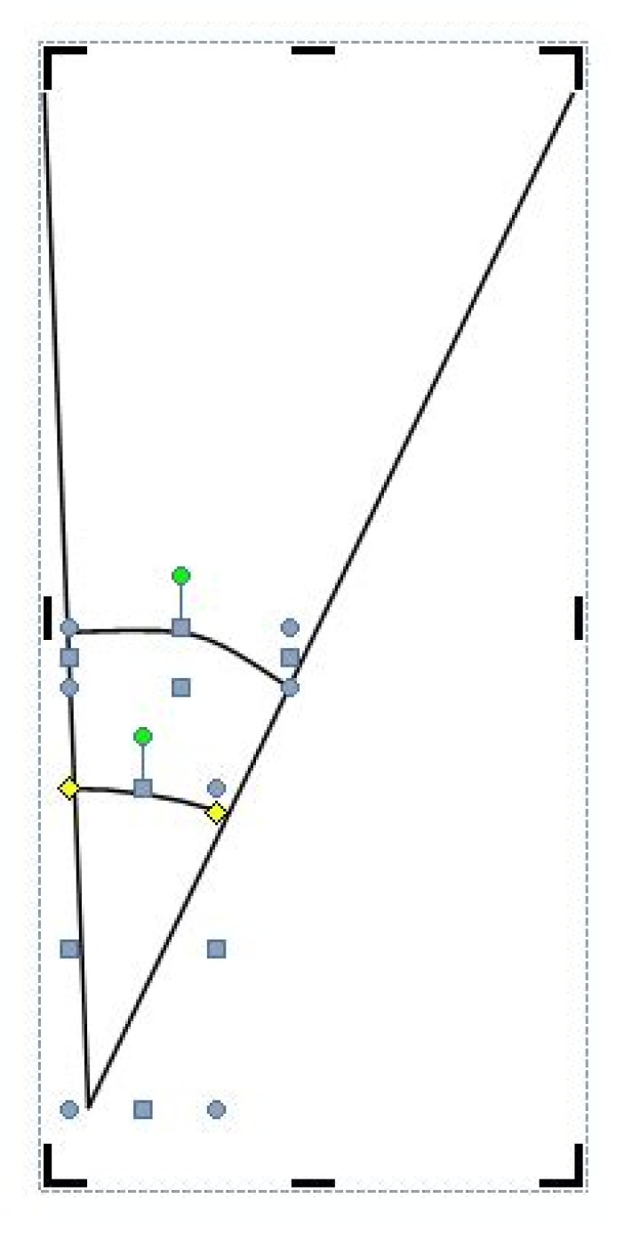 Word drawing - angle markup