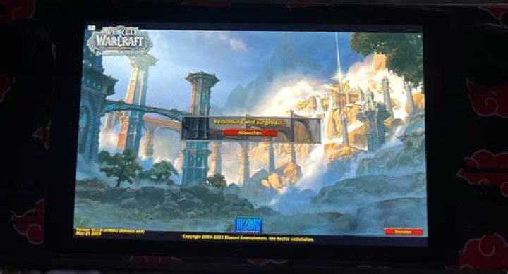 World of Warcraft Stuck at Connecting