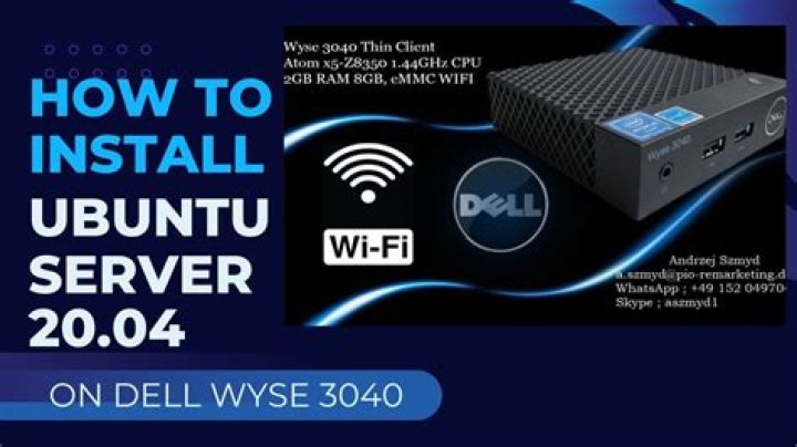 Wyse 3040 instalation